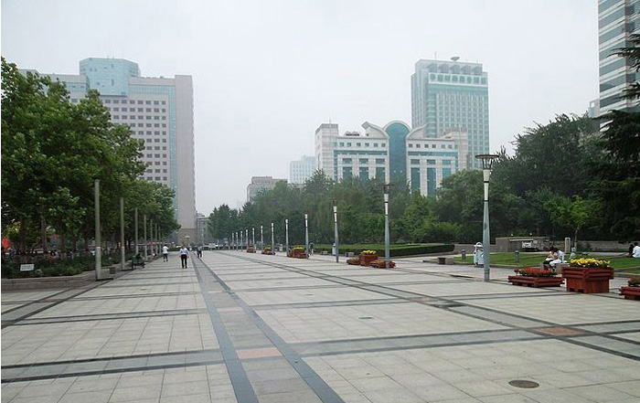 市政施工——人民廣場地面
